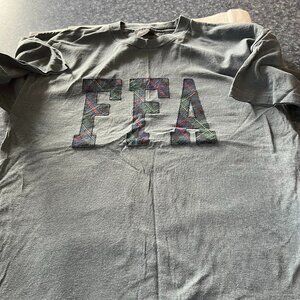 Bodacious FFA green/gray with flannel lettering Shirt.  Size - XL